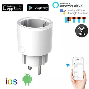 2020 Smart Socket Smart Home WIFI Switch EU Plug Intelligent Timing Socket Wireless Voice Control With Alexa Google Home IFTTT 
2020 Smart Socket Smart Home WIFI Switch EU Plug Intelligent Timing Socket Wireless Voice Control With Alexa Google Home IFTTT