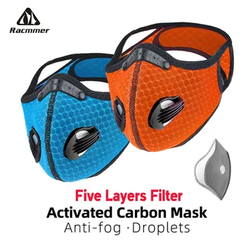Racmmer Cycling Face Mask Activated Carbon Filter Dust Mask PM 2.5 Anti-Pollution Running Training MTB Road Bike Cycling Mask
Racmmer Cycling Face Mask Activated Carbon Filter Dust Mask PM 2.5 Anti-Pollution Running Training MTB Road Bike Cycling Mask