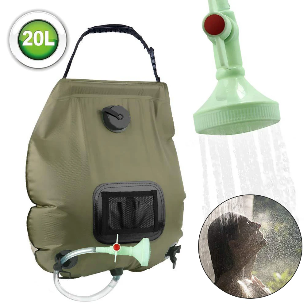 Outdoor Solar Shower Bag Durable Camping Water Bags Portable Sun Compact Heated Practical Large Capacity Outdoor Solar Bath Bag
Outdoor Solar Shower Bag Durable Camping Water Bags Portable Sun Compact Heated Practical Large Capacity Outdoor Solar Bath Bag