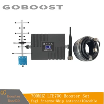 LTE 800MHz Signal Booster 4G Cellular Signal Amplifier Band20 Network Mobile Repeater Set Antenna Mini LCD Display
LTE 800MHz Signal Booster 4G Cellular Signal Amplifier Band20 Network Mobile Repeater Set Antenna Mini LCD Display