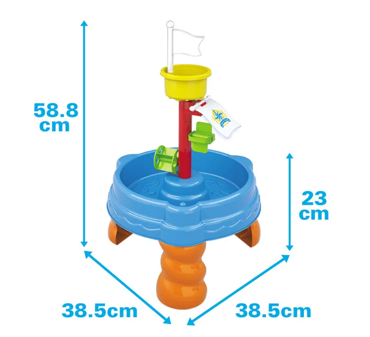 Hualian 8813 Beach Play with Water Table Baby Beach Toys Table for Playing with Water And Sand Eastwatch Taiwan Multi-functional
Hualian 8813 Beach Play with Water Table Baby Beach Toys Table for Playing with Water And Sand Eastwatch Taiwan Multi-functional