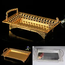 35*22cm Vintage European Fruit Plate High-grade Bar Snack Plate Multi-purpose Metal Rectangle BBQ Cake Tray Bakeware Steak Pan
35*22cm Vintage European Fruit Plate High-grade Bar Snack Plate Multi-purpose Metal Rectangle BBQ Cake Tray Bakeware Steak Pan