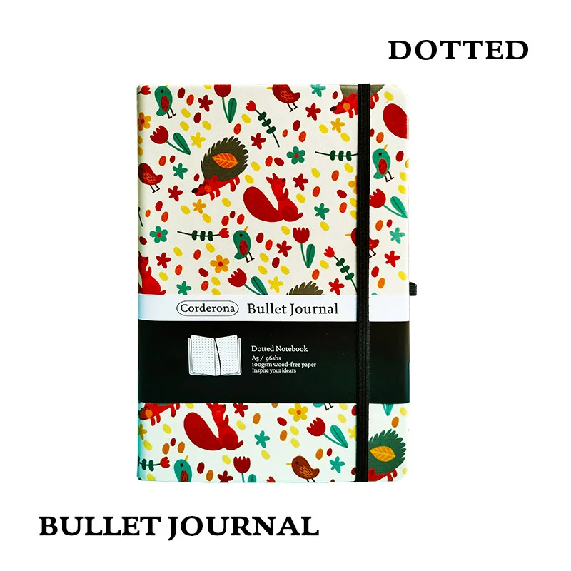 Autumn Animal Dot Grid Hard Cover A5 PU Bullet Notebook Elastic Band Travel Dotted Journal Bujo Support Dropshipping
Autumn Animal Dot Grid Hard Cover A5 PU Bullet Notebook Elastic Band Travel Dotted Journal Bujo Support Dropshipping