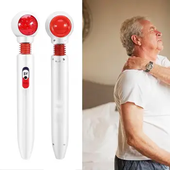 Massage Meridian Massager Electric Tapping Beat Hammer Full Body Fatigue Relieve Stick Health Care Tool Massageador