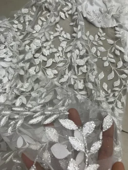 New arrival CiCi-9.8915 french net lace fabric with glued glitter sequins lace african tulle lace fabric
New arrival CiCi-9.8915 french net lace fabric with glued glitter sequins lace african tulle lace fabric