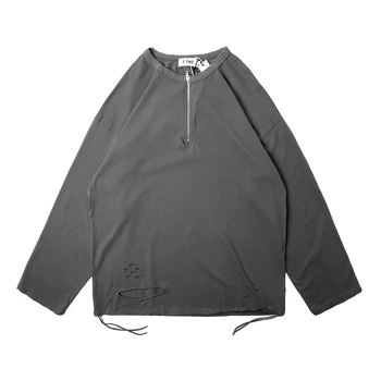 3 Colors Hole Tassel Tshirts Men and Women Harajuku Long Sleeve Streetwear T Shirt O Neck Loose Casual Oversize T-shirt
3 Colors Hole Tassel Tshirts Men and Women Harajuku Long Sleeve Streetwear T Shirt O Neck Loose Casual Oversize T-shirt