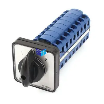 3 Position Electric Rotary Selector Cam Changeover Switch AC 660V 20A
3 Position Electric Rotary Selector Cam Changeover Switch AC 660V 20A