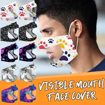 10PC Smile Face Mask Clear Vinyl Visible Expression Lip Reading Mask Camping Maksek For Protection For Adults Flag Bandana#3
10PC Smile Face Mask Clear Vinyl Visible Expression Lip Reading Mask Camping Maksek For Protection For Adults Flag Bandana#3