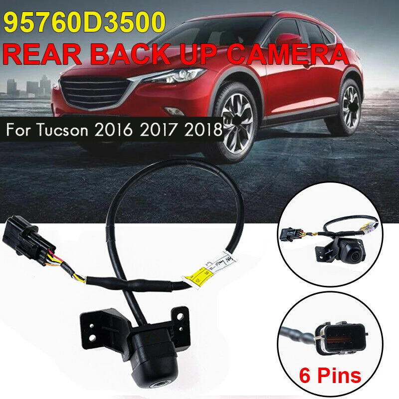 95760-D3500 New Car Rear View Camera Reverse Backup Parking for Hyundai Tucson 2016 2017 2018 | Автомобили и мотоциклы