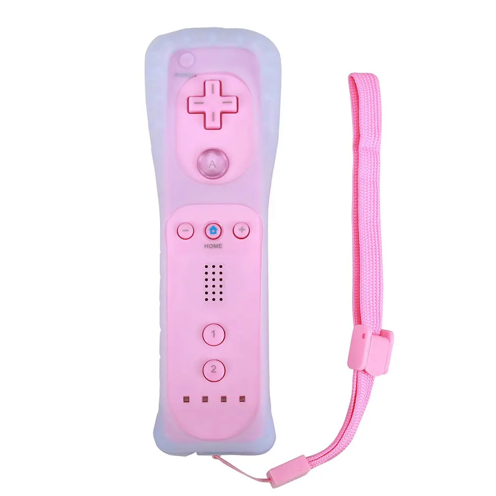 Wireless Remote Controller for Wii Built-in Motion Plus Gamepad with Silicone Case motion sensor 2018
Wireless Remote Controller for Wii Built-in Motion Plus Gamepad with Silicone Case motion sensor 2018