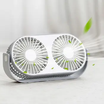 Summer USB Cooling Fan Double-head Desktop Fan 360 Degree Rotation Adjustable Angle Portable Office Home Fan with Aromatherapy
Summer USB Cooling Fan Double-head Desktop Fan 360 Degree Rotation Adjustable Angle Portable Office Home Fan with Aromatherapy