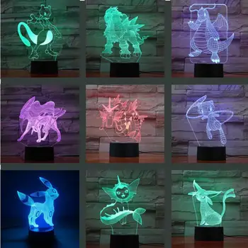 Pokemon Pikachu 3d Lamps 7 Color Led Christmas Decorative Lights For Kids Room Touch Led Usb Baby Sleeping Nightlight
Pokemon Pikachu 3d Lamps 7 Color Led Christmas Decorative Lights For Kids Room Touch Led Usb Baby Sleeping Nightlight