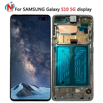NEW ORIGINAL AMOLED LCD For SAMSUNG S10 LCD G977N Display Touch Screen Digitizer Assembly Verison For SAMSUNG Galaxy S10 5G LCD
NEW ORIGINAL AMOLED LCD For SAMSUNG S10 LCD G977N Display Touch Screen Digitizer Assembly Verison For SAMSUNG Galaxy S10 5G LCD