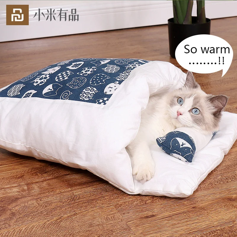 Youpin Pet Cat Dog Nest Winter Keep Warm Sleeping Bag Bed Small Dog Kitten Mat Teddy Washable Comfortable Pet Waterloo Colorful
Youpin Pet Cat Dog Nest Winter Keep Warm Sleeping Bag Bed Small Dog Kitten Mat Teddy Washable Comfortable Pet Waterloo Colorful