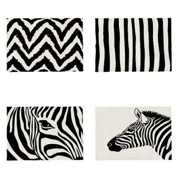Classic Popular Animal Cloth Tablecloth Zebra Pattern Geometric Striped Wave Table Cover Polyester Linen Kitchen Table Cloth
Classic Popular Animal Cloth Tablecloth Zebra Pattern Geometric Striped Wave Table Cover Polyester Linen Kitchen Table Cloth