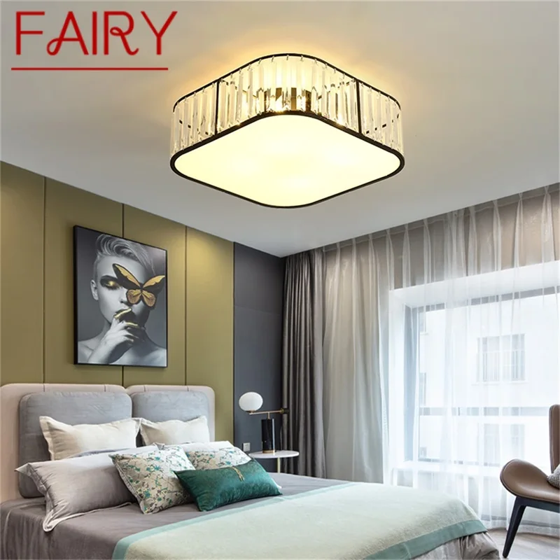 FAIRY Modern Ceiling Light Square Luxury Gold LED Lamp Fixtures Home For Dining Room Decoration
FAIRY Modern Ceiling Light Square Luxury Gold LED Lamp Fixtures Home For Dining Room Decoration