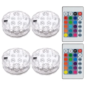 Underwater Light Battery Operated For Pond With Remote Control 10 LEDs Aquarium Waterproof Swimming Pool Summer Submersible
Underwater Light Battery Operated For Pond With Remote Control 10 LEDs Aquarium Waterproof Swimming Pool Summer Submersible