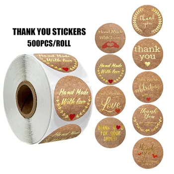 11 Styles Upscale Bronzing Kraft Paper Thank You Stickers Seal Labels for Wedding Envelope Handmade Scrapbook Gold Foil Sticker
11 Styles Upscale Bronzing Kraft Paper Thank You Stickers Seal Labels for Wedding Envelope Handmade Scrapbook Gold Foil Sticker