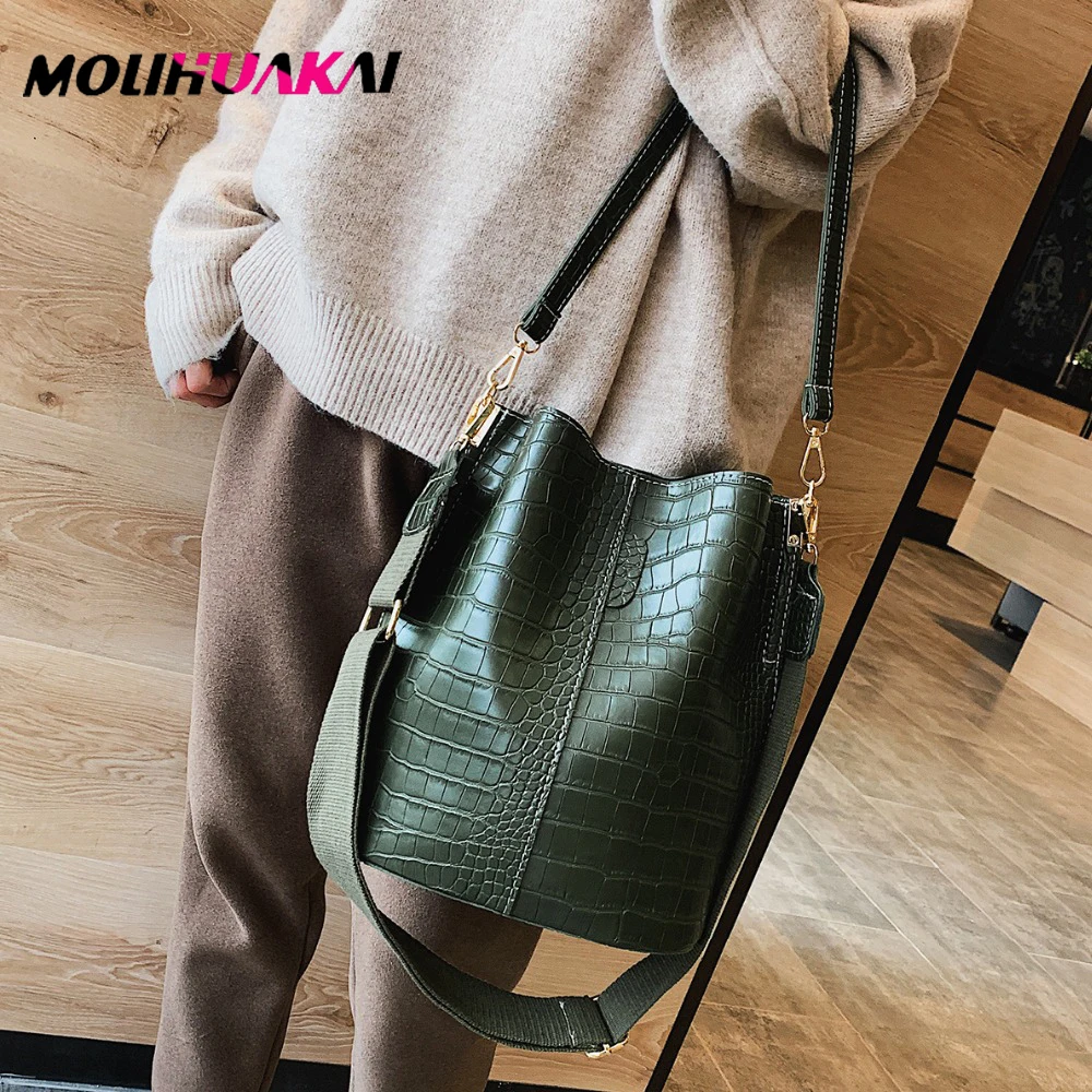 2020 New Vintage leather Stone Pattern Crossbody Bags For Women Shoulder Bag Fashion Handbags and Purses Zipper Bucket Bags Sac
2020 New Vintage leather Stone Pattern Crossbody Bags For Women Shoulder Bag Fashion Handbags and Purses Zipper Bucket Bags Sac