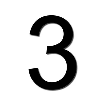 Customized HOUSE NUMBER Arial 3 Acrylic Large Cool Stylish Modern Gloss Black DIY
Customized HOUSE NUMBER Arial 3 Acrylic Large Cool Stylish Modern Gloss Black DIY