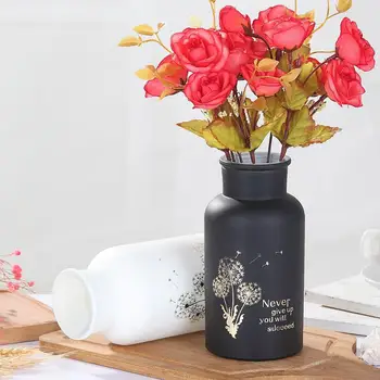 vases for flowers frosted glass vase dried flower arrangement furniture decoration office hydroponic bottle decorative flower 
vases for flowers frosted glass vase dried flower arrangement furniture decoration office hydroponic bottle decorative flower