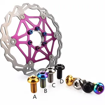 Titanium Bolts M5 x 10 12 20mm M6 x 20mm Conical Head Bolts and Torx Head for Disc Brake Rotors Mountain Bike&Road Bike 6 pcs
Titanium Bolts M5 x 10 12 20mm M6 x 20mm Conical Head Bolts and Torx Head for Disc Brake Rotors Mountain Bike&Road Bike 6 pcs