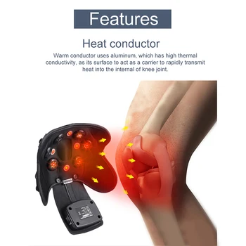Knee Massager Relieve Rheumatic Pain Keep Warm Leg Exercise Promote Blood Circulation Relieve Stress Knee Pad Health Equipment
Knee Massager Relieve Rheumatic Pain Keep Warm Leg Exercise Promote Blood Circulation Relieve Stress Knee Pad Health Equipment