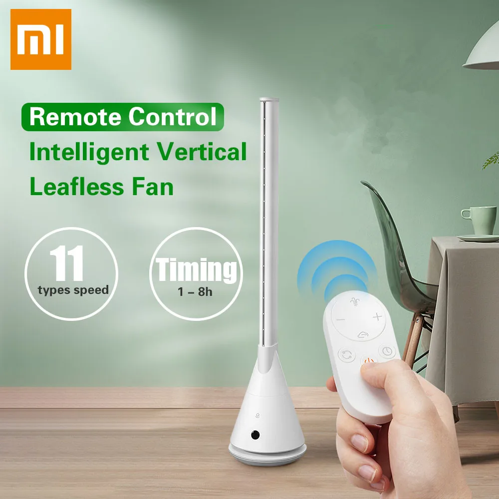 New Xiaomi Rosou SS4 Intelligent Bladeless Fan Mijia APP Control/Remote Control 11 Speed Natural Wind Timing Fan For Home Office
New Xiaomi Rosou SS4 Intelligent Bladeless Fan Mijia APP Control/Remote Control 11 Speed Natural Wind Timing Fan For Home Office