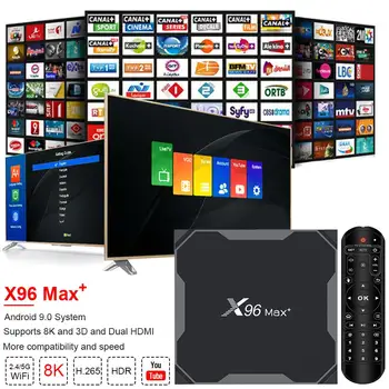 Dual HDMI TV Box 64-bit Quad Core Set-up Box 8K HD Network Player 4GB Ram+64GB Rom Set-top Box Android 9.0 OS 1080P WiFi TV Box
Dual HDMI TV Box 64-bit Quad Core Set-up Box 8K HD Network Player 4GB Ram+64GB Rom Set-top Box Android 9.0 OS 1080P WiFi TV Box