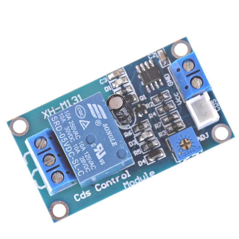 XH-M131 DC 12V Light Control Switch Photoresistor Relay Module Detection Sensor 10A brightness Automatic Control Module
XH-M131 DC 12V Light Control Switch Photoresistor Relay Module Detection Sensor 10A brightness Automatic Control Module
