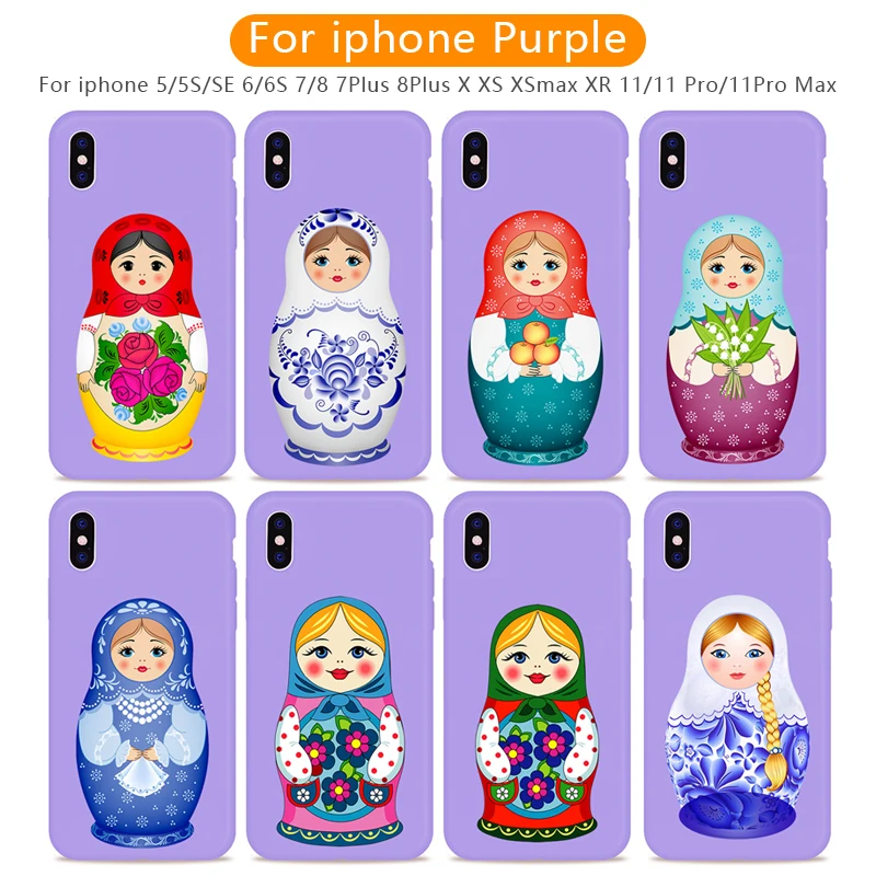 For iPhone xr Case 8 7 6 plus iphone 11 Pro Max Case Cover For iphone X XS max Doll 6s 7 8 Plus 5 5s se For Apple Purple case
For iPhone xr Case 8 7 6 plus iphone 11 Pro Max Case Cover For iphone X XS max Doll 6s 7 8 Plus 5 5s se For Apple Purple case