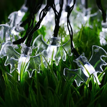 Solar 30 LEDs Bat Shape String Light Halloween Decorations Colorful Light Blue/Warm White/Colorful/Pure white
Solar 30 LEDs Bat Shape String Light Halloween Decorations Colorful Light Blue/Warm White/Colorful/Pure white