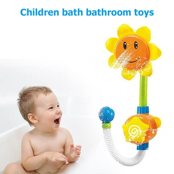 Kids Pool Swimming Lovely Sunflower Spray Water Shower Head for Kids Childre Bathroom Bathtub Fun Toy Baby Water Spray Tool
Kids Pool Swimming Lovely Sunflower Spray Water Shower Head for Kids Childre Bathroom Bathtub Fun Toy Baby Water Spray Tool
