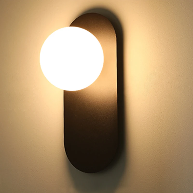 moonlux Nordic Wall-mounted Ball Lamp Simple Home Corridor Bedroom Bedside Decorative Night Light
moonlux Nordic Wall-mounted Ball Lamp Simple Home Corridor Bedroom Bedside Decorative Night Light