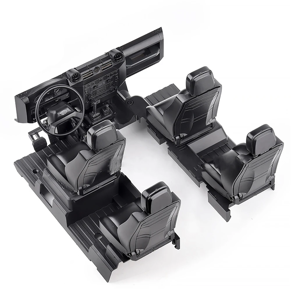 Simulation Cab Cockpit Interior Decoration Center Console Kit for 1/10 Traxxas TRX4 Defender Accessories
Simulation Cab Cockpit Interior Decoration Center Console Kit for 1/10 Traxxas TRX4 Defender Accessories