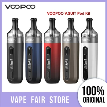 Original VOOPOO V.SUIT 40W VW Pod Kit 1200mAh Built-in Battery Fit PnP-TR1/ PnP-TM2 Coils W/ 2ml Capacity Pod W/ OLED Screen 
Original VOOPOO V.SUIT 40W VW Pod Kit 1200mAh Built-in Battery Fit PnP-TR1/ PnP-TM2 Coils W/ 2ml Capacity Pod W/ OLED Screen