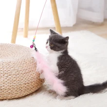 Cat Kitten Fun Toy Interactive Play Stick Toy Feather Toy Sticks for Cats Artificial Cat Toy With Fish and Feathers
Cat Kitten Fun Toy Interactive Play Stick Toy Feather Toy Sticks for Cats Artificial Cat Toy With Fish and Feathers