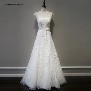 vestido de noiva 2 em 1 lace crystal Backless cap sleeve A Line ivory wedding dress princess long robe de mariee grande taille
vestido de noiva 2 em 1 lace crystal Backless cap sleeve A Line ivory wedding dress princess long robe de mariee grande taille