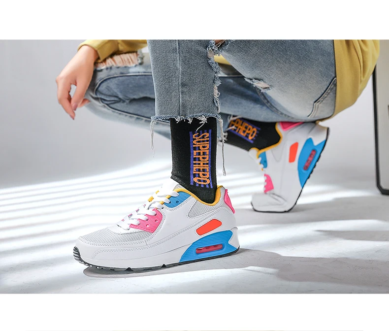 2020 Popular Fashion Casual Shoes for Men Air Cushion Sneakers Man Lace-up Breathable Max Walking Trainer Male Tenis Feminino