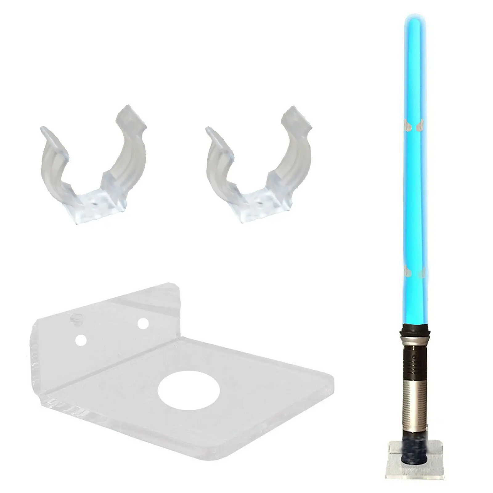 Clear Acrylic Display STAND for Star Wars Light saber FX Master Replicas Graflex
Clear Acrylic Display STAND for Star Wars Light saber FX Master Replicas Graflex