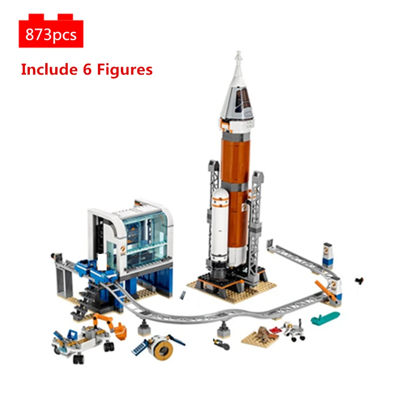 City Space Deep Space Rocket and Launch Control Building Blocks kit Bricks Astronauts Classic Model Kids Toys for Children gift
City Space Deep Space Rocket and Launch Control Building Blocks kit Bricks Astronauts Classic Model Kids Toys for Children gift
