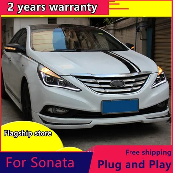 Car Styling for Sonata Headlights Sonata8 LED Headlight DRL Lens Double Beam H7 HID Xenon Car Accessories
Car Styling for Sonata Headlights Sonata8 LED Headlight DRL Lens Double Beam H7 HID Xenon Car Accessories
