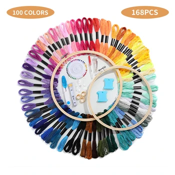 Random 100 Colors embroidery DIY Silk Line Branch Threads Similar Dmc Thread Floss Skein Cross Stitch Embroidery Threads Set
Random 100 Colors embroidery DIY Silk Line Branch Threads Similar Dmc Thread Floss Skein Cross Stitch Embroidery Threads Set