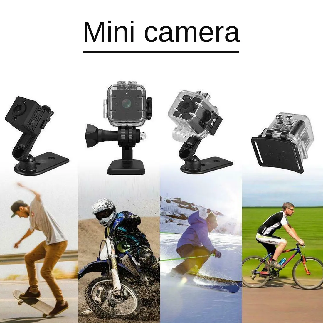 1080P Mini Cam FULL HD Wireless Camera SQ12 Intelligent Monitoring Equipment Remote Network Camera Wifi Camera Night Vision
1080P Mini Cam FULL HD Wireless Camera SQ12 Intelligent Monitoring Equipment Remote Network Camera Wifi Camera Night Vision