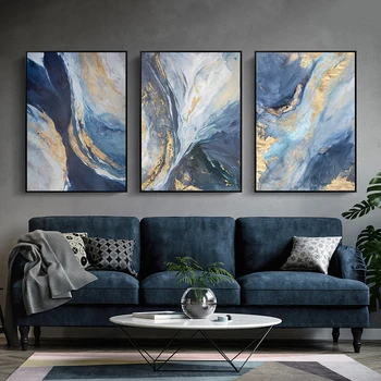 Wall Art Picture Abstract Blue Cloud Landscape Oil Painting on Canvas Poster and Prints Living Room Bedroom Home Decor No Framed 
Wall Art Picture Abstract Blue Cloud Landscape Oil Painting on Canvas Poster and Prints Living Room Bedroom Home Decor No Framed