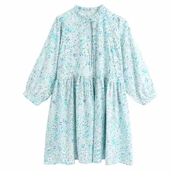 New Women Sweet Agaric Lace Ruffled Collar Print Casual Mini Dress Lady Stylish Lantern Sleeve Vestido Chic Brand Dresses 
New Women Sweet Agaric Lace Ruffled Collar Print Casual Mini Dress Lady Stylish Lantern Sleeve Vestido Chic Brand Dresses
