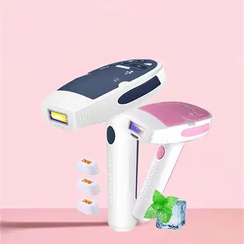 IPL Epilator Bikini Trimmer Pulses Whole Body Hair Remover Mini Women Painless Permanent Home Laser Epilator Photon Epilator
IPL Epilator Bikini Trimmer Pulses Whole Body Hair Remover Mini Women Painless Permanent Home Laser Epilator Photon Epilator