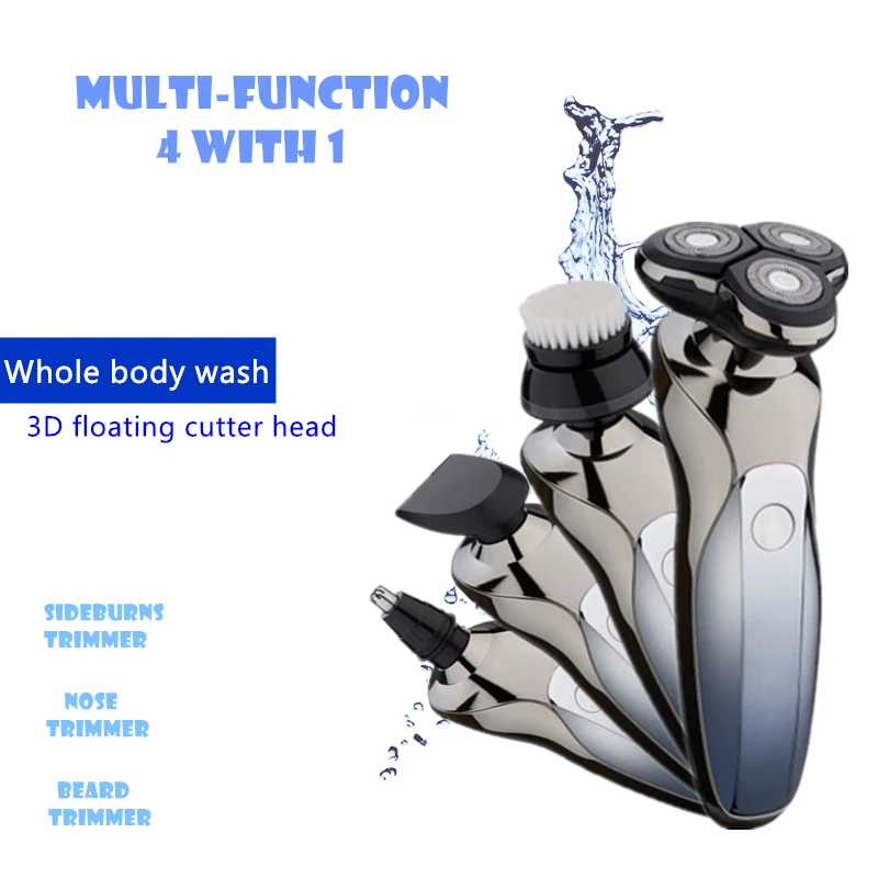 2020 Electric Shaver USB Rechargeable Beard Trimmer IPX7 Can Washing 3D Floating Razor Multifunction Shaving Machine Good Gift
2020 Electric Shaver USB Rechargeable Beard Trimmer IPX7 Can Washing 3D Floating Razor Multifunction Shaving Machine Good Gift
