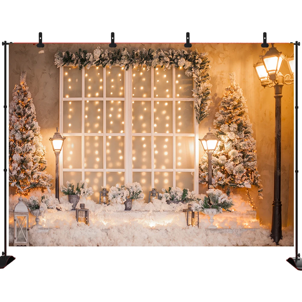 Christmas Photography Backdrop Christmas Tree Potted Plants Winter Snow Street Lamp Vinyl Background Photo Studio Prop
Christmas Photography Backdrop Christmas Tree Potted Plants Winter Snow Street Lamp Vinyl Background Photo Studio Prop