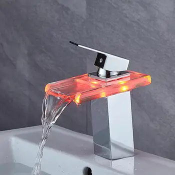 Water Tap LED Bath Bathtub Restroom Faucet Beautiful Stainless Steel Kitchen Bathroom Economic Home Tool Switch Luminescence
Water Tap LED Bath Bathtub Restroom Faucet Beautiful Stainless Steel Kitchen Bathroom Economic Home Tool Switch Luminescence